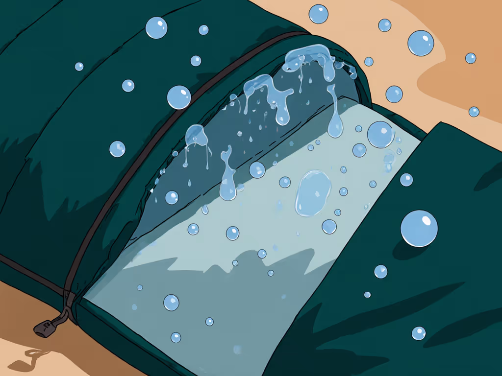 humidity-condensation-sleeping-bag