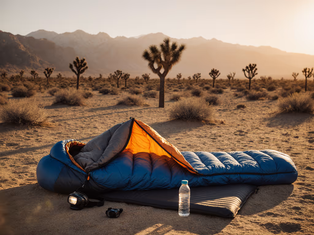 Desert Camping Sleeping Bags for Extreme Temperature Swings