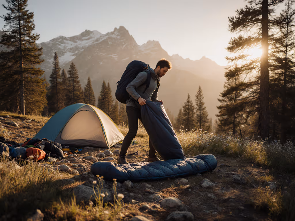 Tall Camper Sleeping Bags: Avoid Ankle Drafts Without Extra Weight